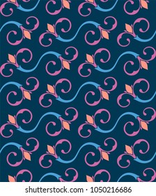 Seamless Pattern. Vintage ornament. Vector illustration