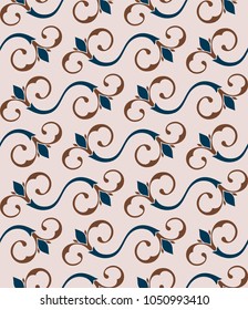 Seamless Pattern. Vintage ornament. Vector illustration