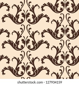 Seamless pattern in vintage style