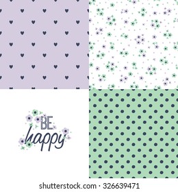 Seamless pattern in vintage style. Doodle flowers romantic design. Can be used for wallpaper, pattern fills, web page background, surface textures. Vector