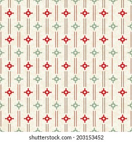 Seamless pattern in vintage style. Eps 10