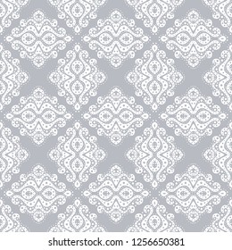Seamless pattern in vintage style. Vector background for textile design.