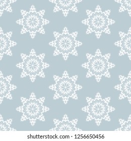 Seamless pattern in vintage style. Vector background for textile design.