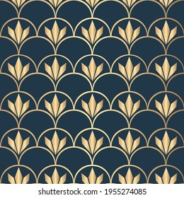 seamless pattern in vintage styles. cool retro print for wallpapers, fabrics, web screensavers, decor. vector background in the style of the great gadsby. style 20s