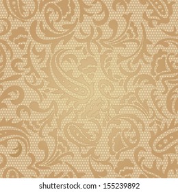 Seamless pattern . Vintage template background in luxury style.Vector illustration
