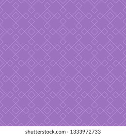 Seamless pattern with violet geometric ornament