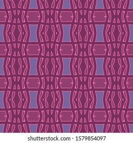 Seamless pattern in violet and lilac colors. Mesh structure. Vector illustration