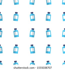 Seamless Pattern with vitamin pills design