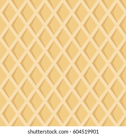 Seamless pattern with waffel texture