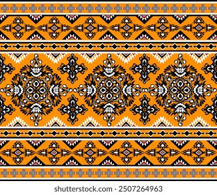 Patrón transparente, Fondo de pantalla, damasco, vintage, floral, Vector, flor, diseño, decoración, textura, decoración, adorno, retro, barroco, arte, antiguo, ilustración, tex
