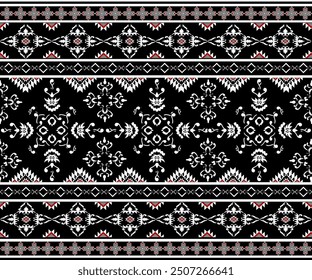 Patrón transparente, Fondo de pantalla, damasco, vintage, floral, Vector, flor, diseño, decoración, textura, decoración, adorno, retro, barroco, arte, antiguo, ilustración, tex