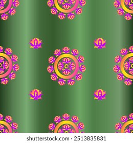 Patrón transparente, Fondo de pantalla, damasco, vintage, floral, Vector, flor, diseño, decoración, textura, decoración, adorno, retro, barroco, arte, antiguo, ilustración, tex