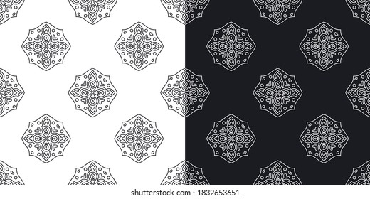 Patrón sin inconvenientes, Papel de escritorio. Textura elegante y clásica. Ornamento de lujo. Diseño para tejidos y tejidos, Papel tapiz.