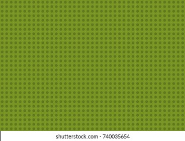 Seamless pattern (wallpaper) made of construction block toy bricks in green color