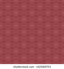 seamless pattern wallpaper in retro style for your design, vector image