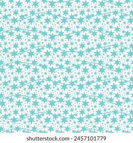 Fondo de pantalla de patrón sin costuras con estampado minimalista de estrellas	