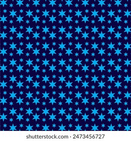 Seamless pattern wallpaper with stars minimalism print	
