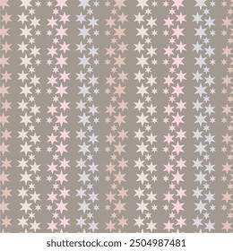 Fondo de pantalla de patrón sin costuras con estampado de estrellas minimalismo Año Nuevo Navidad	