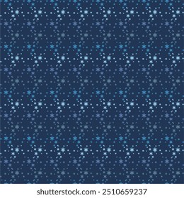 Seamless pattern wallpaper with stars minimalism print new year christmas	