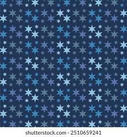 Seamless pattern wallpaper with stars minimalism print new year christmas	