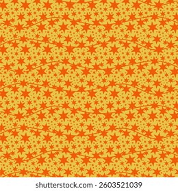 Seamless pattern wallpaper with stars minimalism print new year christmas