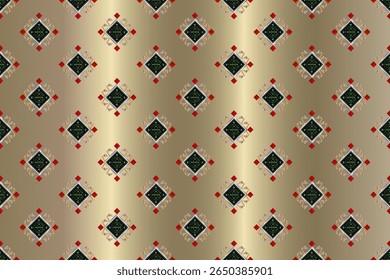 Seamless pattern wallpaper texture vector design decoration illustration geometric vintage art fabric retro textile ornament shape ornament dot color red fashion love style
