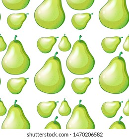 Seamless pattern for wallpaper, wrapping isolated on white illustration