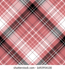 Tapa transparente en colores cálidos, rosa, blanco y negro para recubrimiento, tela, textil, ropa, mantel y otras cosas.Imagen vectorial. 2.
