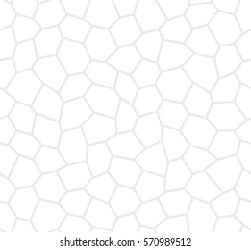 Seamless pattern of the warped white hexagon shapes