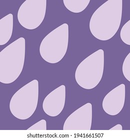 Seamless Pattern Water drops. Blue Water