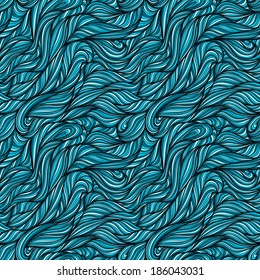 Seamless pattern with water flow