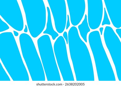 Seamless pattern of water texture. Shiny waves in pool, sea or ocean. Summer concept.
