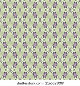 Seamless pattern from a watercolor drawing, tracing. Beautiful abstract background for design.