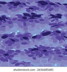 Padrão sem emenda aquarela ilustração primavera selvagem stock ilustração