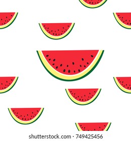 seamless pattern,  watermelon vector
