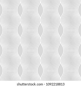 Seamless pattern of wave lines. Geometric background. Vector illustration. Good quality. Good design.