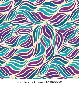 Seamless pattern with waves.