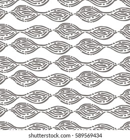 Seamless pattern with waves. Design for backdrops with sea, rivers or water texture.