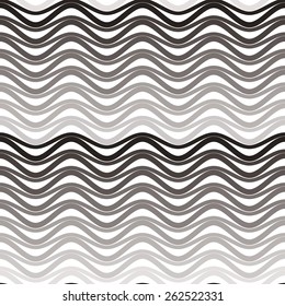 Seamless Pattern with waves for design fabric,backgrounds, package, wrapping paper, covers, fashion
