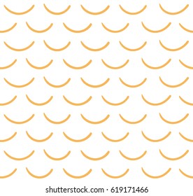 Seamless pattern with waves. Geometric ornament.