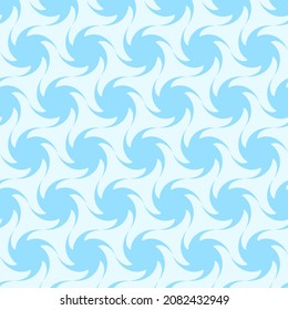 Patrón sin inconvenientes con las olas. Impresión navideña de lujo con formas abstractas sobre fondo azul para impresión de diseño vacacional. Estrellas abstractas de color sin fisuras del patrón vectorial.