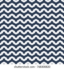 Seamless pattern with waves. Stock vector pattern