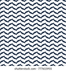 Seamless pattern with waves. Stock vector pattern