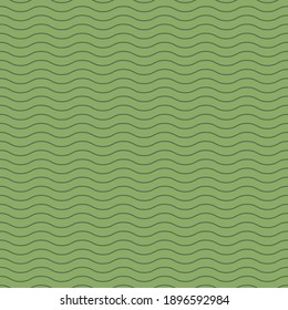 Seamless pattern wavy line vector illustration, horizontal texture wave simple background. Modern decorative element .
