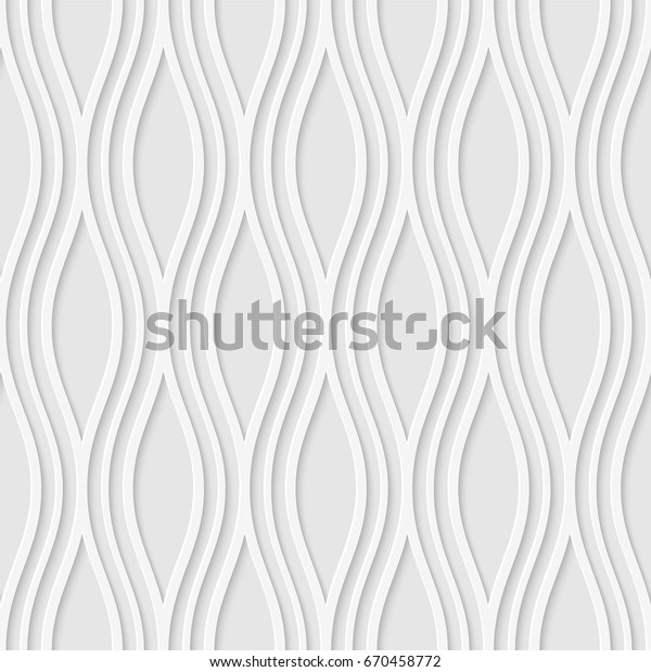 波線のシームレスなパターン 幾何学的な壁紙 ソフトな背景 ベクターイラスト のベクター画像素材 ロイヤリティフリー