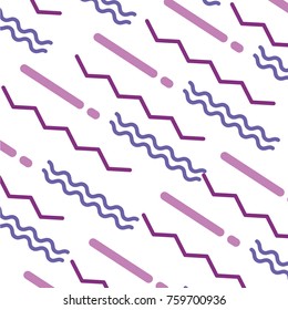 seamless pattern with wavy stripes abstract color design
