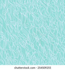 Seamless pattern with wavy stripes. Vector illustration.