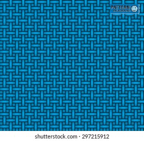 Seamless pattern of weaving background design