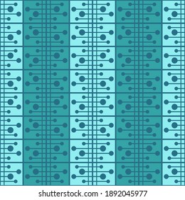 Seamless pattern for web, ads, textile, printed goods and for any design project. Abstract decor will attract attention and transform any surface.