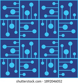 Seamless pattern for web, ads, textile, printed goods and for any design project. Abstract decor will attract attention and transform any surface.